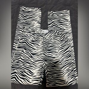 Zara Zebra Print Pants